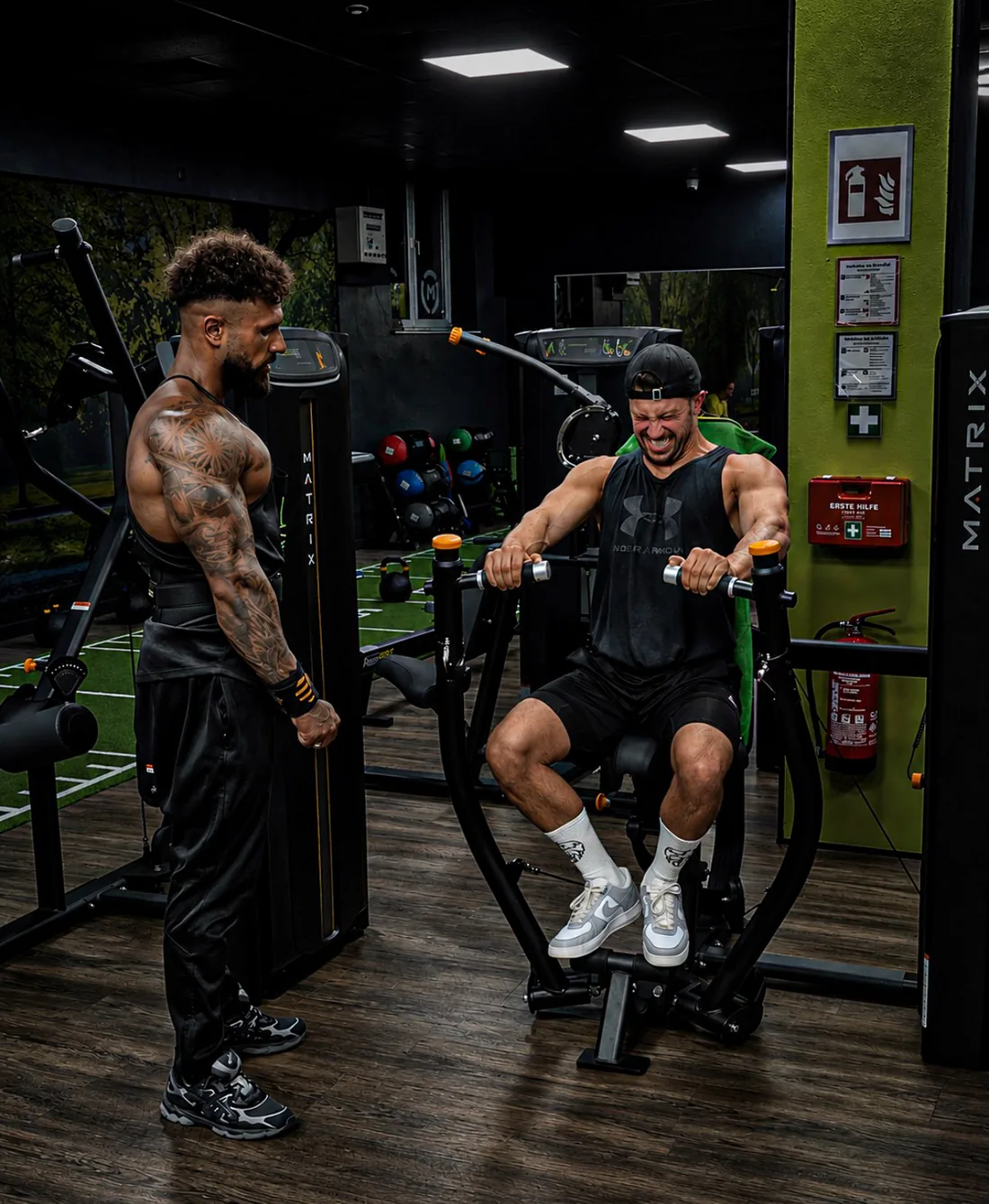Personal Training an der Maschine